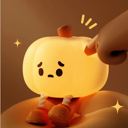 Cute Pumpkin Night Light