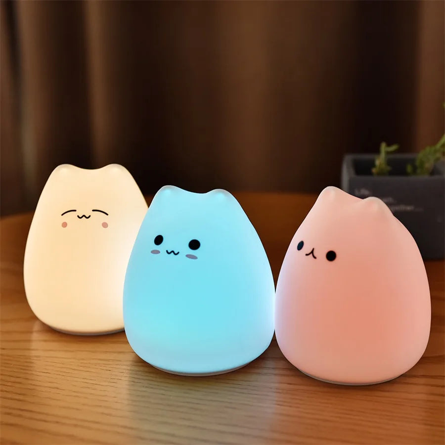 Soft Silicone Night Light For Children