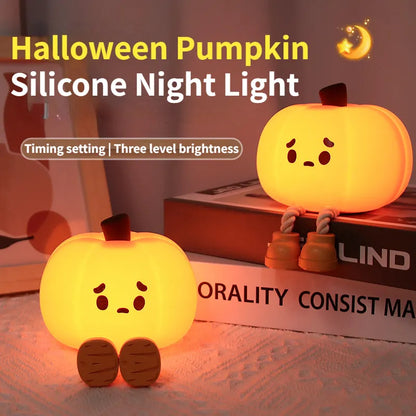 Cute Pumpkin Night Light